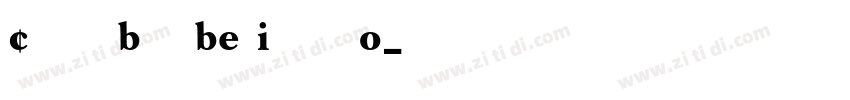 CaslonBookBE ItalicO字体转换